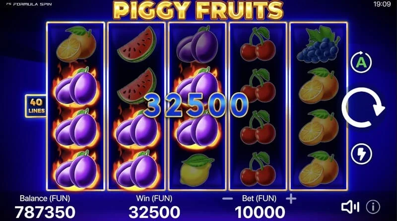 Piggy Fruits – malacpersely és gyümölcsjelek kombinációja